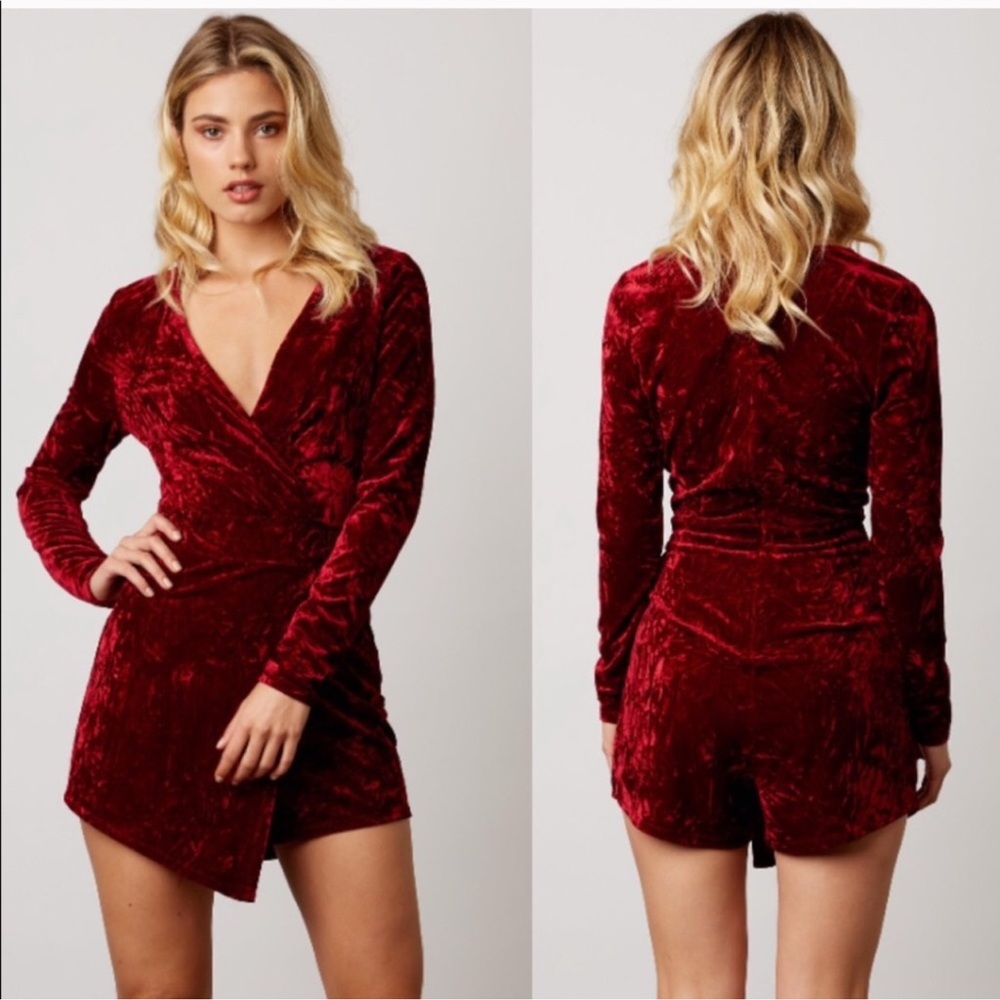 Cotton Candy - Countdown to Midnight Velvet Romper